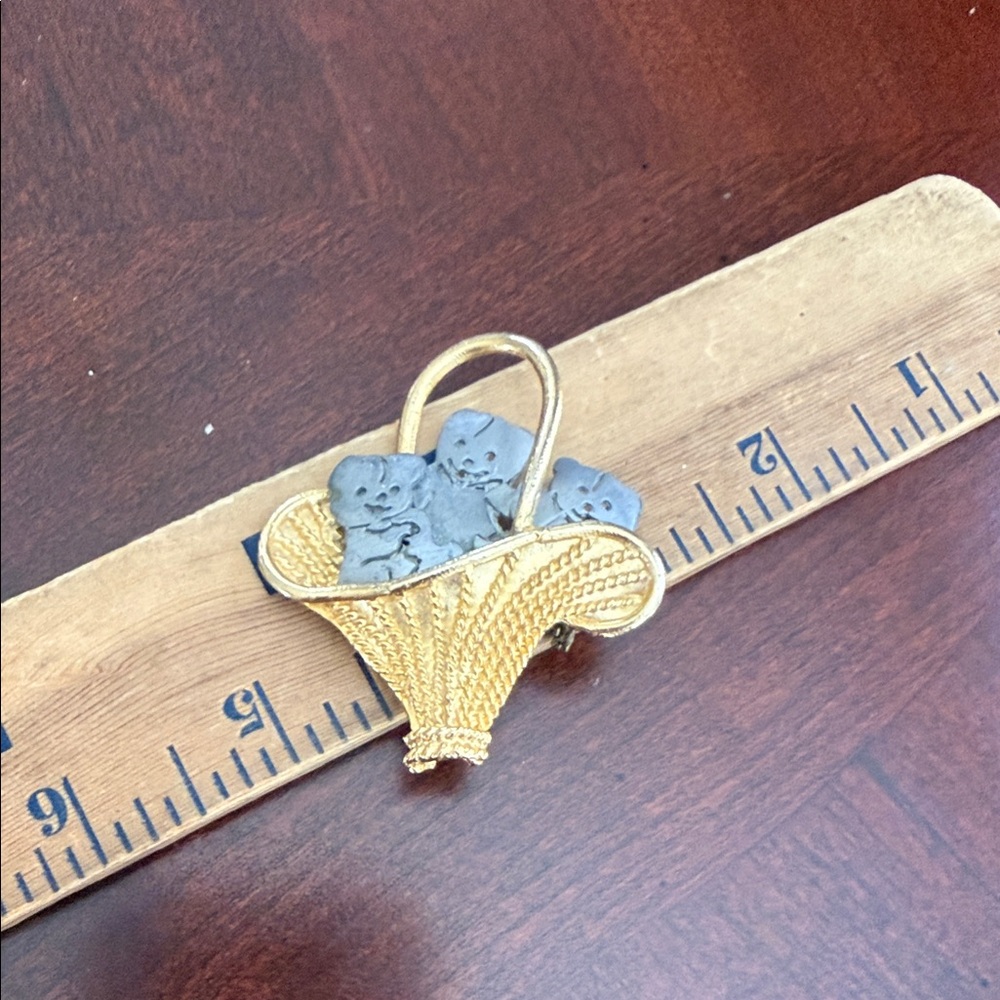 Vintage Stamped Ultra Craft Brooch